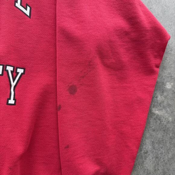 Vintage Champion Ohio State buckeyes red sweatshirt size XL - Picture 5 of 7